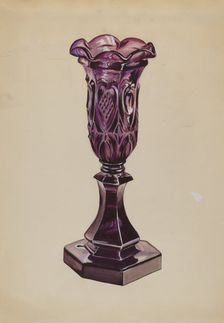 Celery Holder, c. 1936. Creator: Robert Stewart