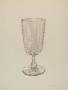 Celery Vase, c. 1939. Creator: Palmyra Pimentel
