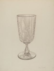 Celery Vase, c. 1939. Creator: Palmyra Pimentel