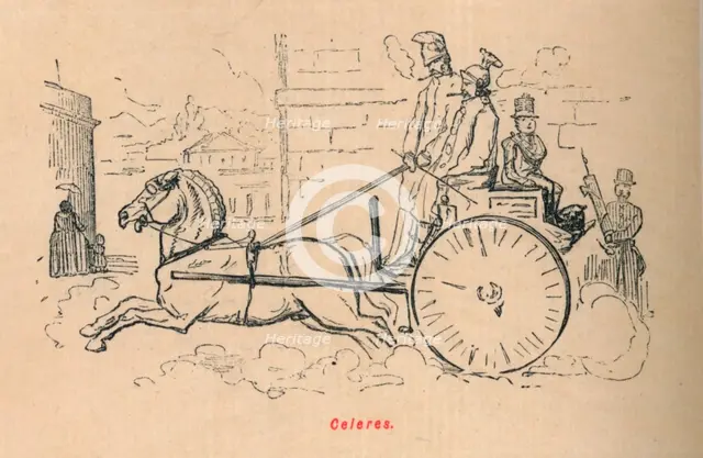'Celeres', 1852. Artist: John Leech.