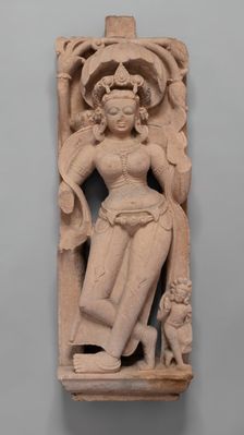 Celestial Beauty (Apsara), 8th century. Creator: Unknown