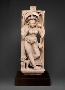 Celestial Beauty (Apsara), 8th century. Creator: Unknown