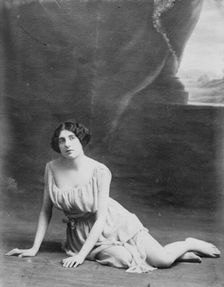 Celia Claud on stage, 1910. Creator: Bain News Service