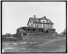 Celia Thaxter's cottage, Appledore, Isles of Shoals, N.H. i.e. Maine, c1901. Creator: Unknown