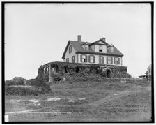 Celia Thaxter's cottage, Appledore, Isles of Shoals, N.H. i.e. Maine, c1901. Creator: Unknown