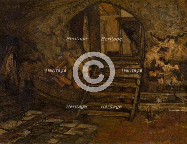 Cellar, 1873. Creator: Willem Linnig II.