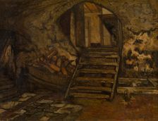 Cellar, 1873. Creator: Willem Linnig II