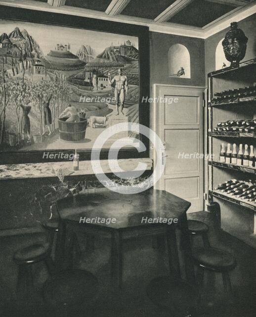 'Cellar in the House of Sig. Borletti', c1927. Artist: Unknown.