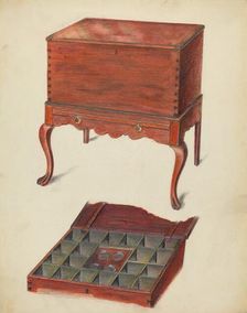 Cellaret, c. 1953. Creator: Carl Weiss