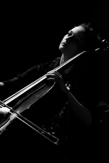 Cellist Zosia Jagodzinska, 2017. Artist: Alan John Ainsworth