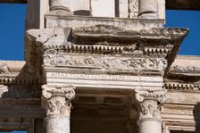 Celsus Library, Ephesus, Turkey. Creator: Samuel Magal