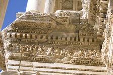 Celsus Library, Ephesus, Turkey. Artist: Samuel Magal