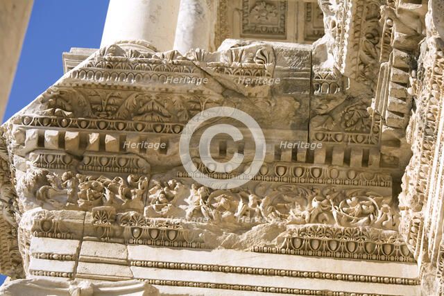 Celsus Library, Ephesus, Turkey.  Artist: Samuel Magal