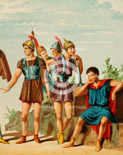 Celtiberians, Iberian Peninsula, Ancient Age, (1877).  Creator: Unknown.