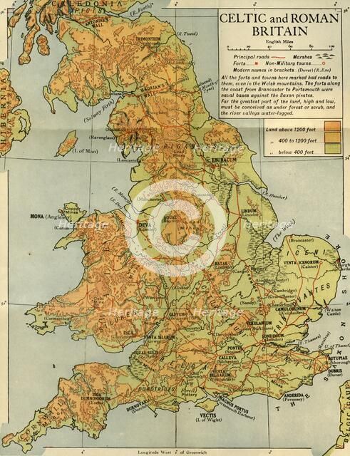 'Celtic and Roman Britain', 1926. Creator: Emery Walker Ltd.