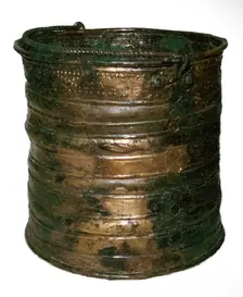 Celtic bronze vessel, 6th century BC