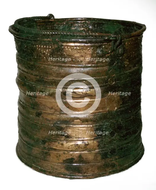 Celtic bronze vessel, 6th century BC. Artist: Unknown