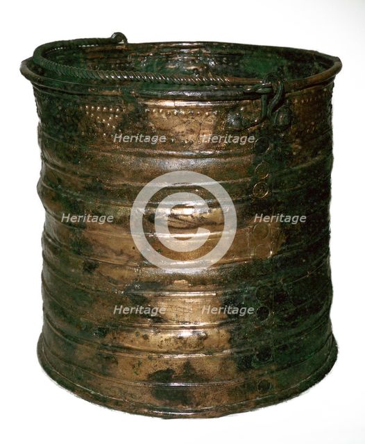 Celtic bronze vessel, 6th century BC. Artist: Unknown