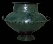 Celtic bronze vessel, 6th century BC