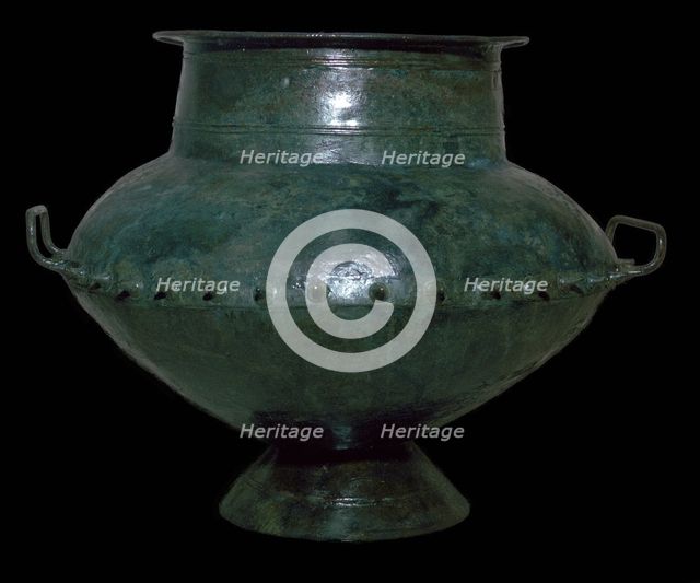 Celtic bronze vessel, 6th century BC. Artist: Unknown