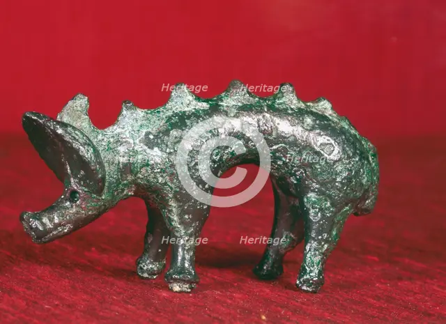 Celtic bronze boar, Hounslow, Middlesex, England, 1st century BC- 1st century AD. Artist: Unknown