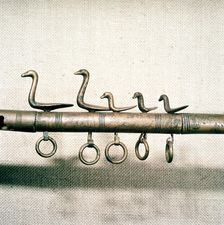 Celtic bronze flesh-hook, Co.Antrim, Ireland, c6th century BC