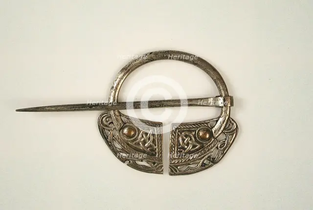 Celtic Brooch, Irish, early 20th century (original dated 8th-11th century). Creator: Unknown.
