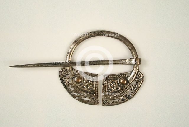 Celtic Brooch, Irish, early 20th century (original dated 8th-11th century). Creator: Unknown.