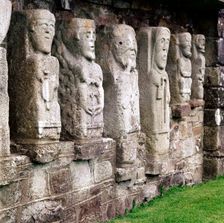 Celtic Christian figures, White Island, Co.Fermanagh, Ireland, c8th century