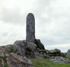 Celtic cross slab