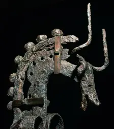 Celtic fire-dog used for cooking meat, 2nd century