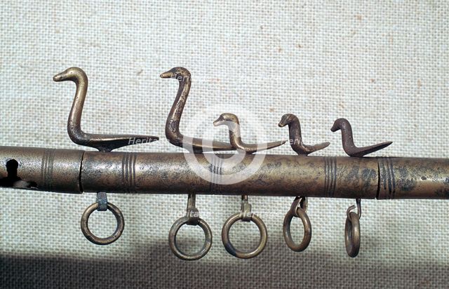 Celtic flesh hook, 6th century. Artist: Unknown