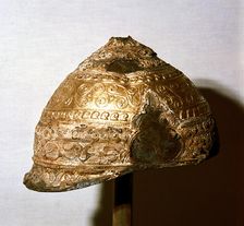 Celtic gold helmet, Amfreville, France, 4th century BC