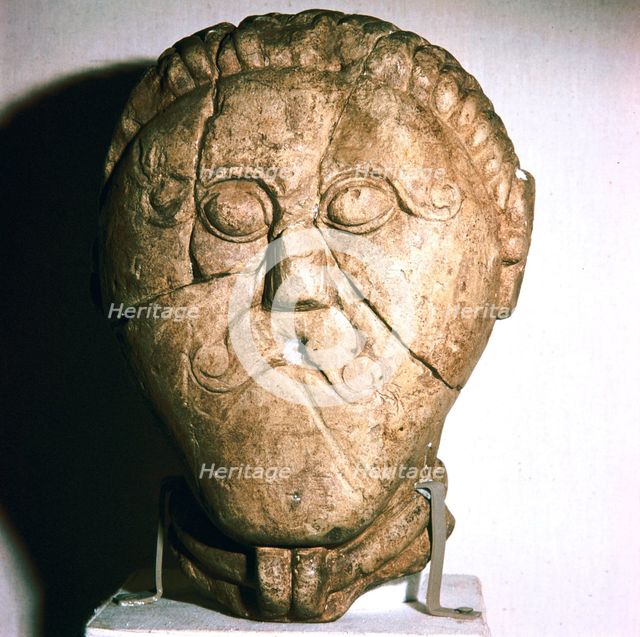 Celtic Head, Mseke Zehrovice, Czechoslovakia, c3rd - 2nd century BC. Artist: Unknown