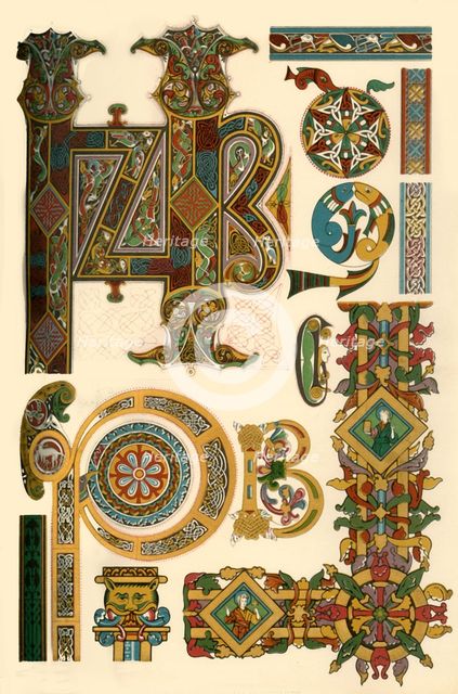 Celtic illuminated manuscripts, (1898). Creator: Unknown.