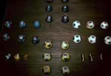 Celtic iron age gaming pieces