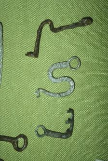 Celtic Iron Keys from Manching Oppidum, Germany, 1st century BC