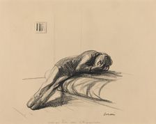 Celui qui tira sur Clemenceau, in or after 1919. Creator: Jean Louis Forain