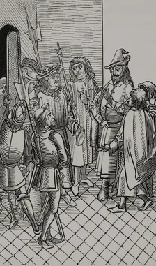 Cem Sultan, (1459-1495) imprisoned in Rome, 1495 (1496), 1877. Creator: Unknown