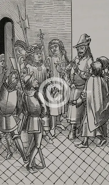 Cem Sultan, (1459-1495) imprisoned in Rome, 1495 (1496), 1877.  Creator: Unknown.
