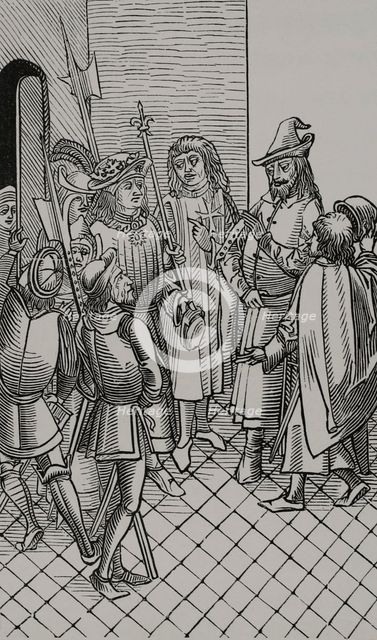 Cem Sultan, (1459-1495) imprisoned in Rome, 1495 (1496), 1877.  Creator: Unknown.