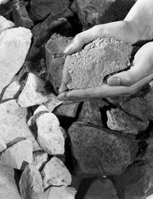 Cement materials, 1963. Creator: Michael Walters