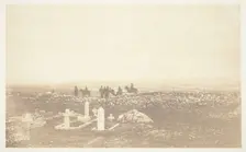 Cemetery, Cathcart's Hill, 1855. Creator: Roger Fenton