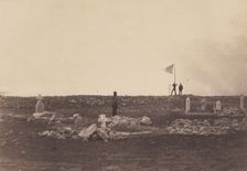 Cemetery, Cathcart's Hill, 1855, printed 1856. Creator: Roger Fenton