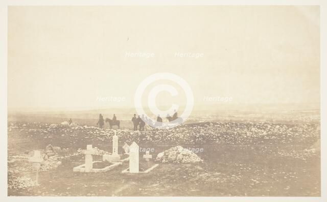 Cemetery, Cathcart's Hill, 1855. Creator: Roger Fenton.