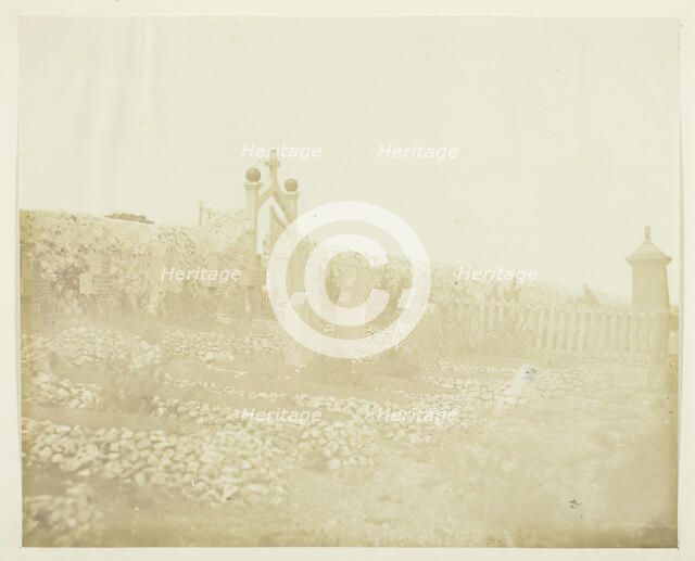 Cemetery on Cathcart's Hill, 1855. Creator: James Robertson.