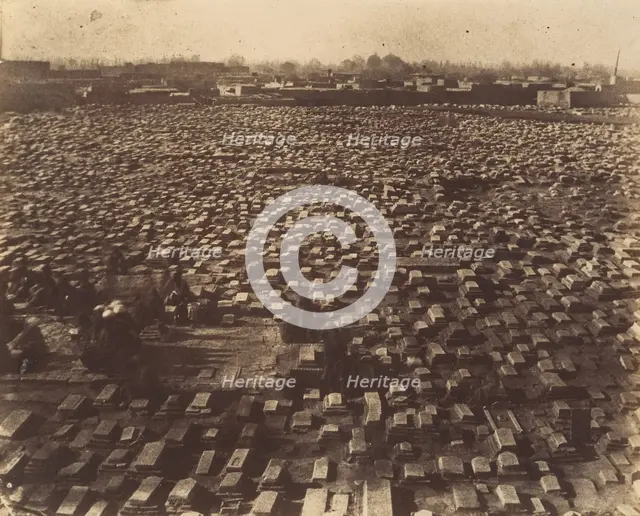 [Cemetery of MESHED], 1840s-60s. Creator: Possibly by Luigi Pesce.