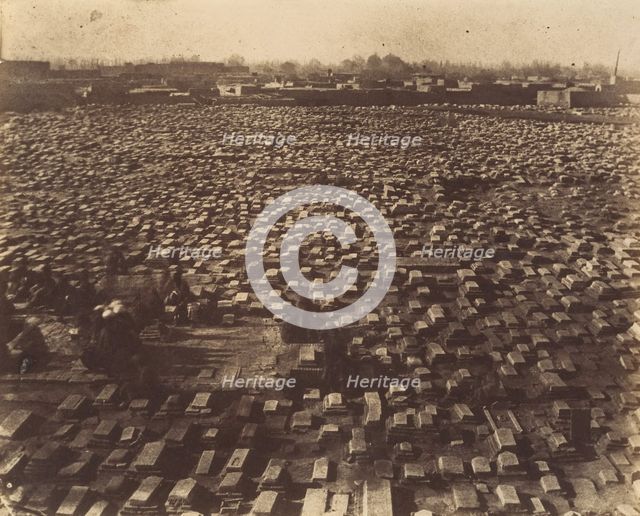 [Cemetery of MESHED], 1840s-60s. Creator: Possibly by Luigi Pesce.