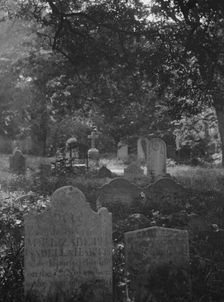 Cemetery, New Orleans or Charleston, South Carolina, between 1920 and 1926. Creator: Arnold Genthe