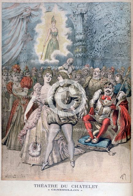 Cendrillon (Cinderella), Théâtre du Châtelet, Paris, 1895. Artist: Henri Meyer